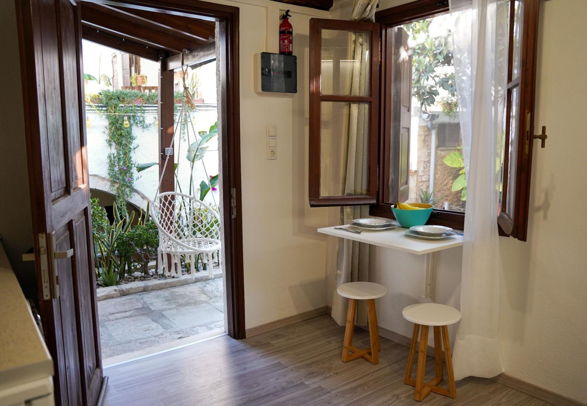 Rethymno Dome Garden Apartment Bagian luar foto